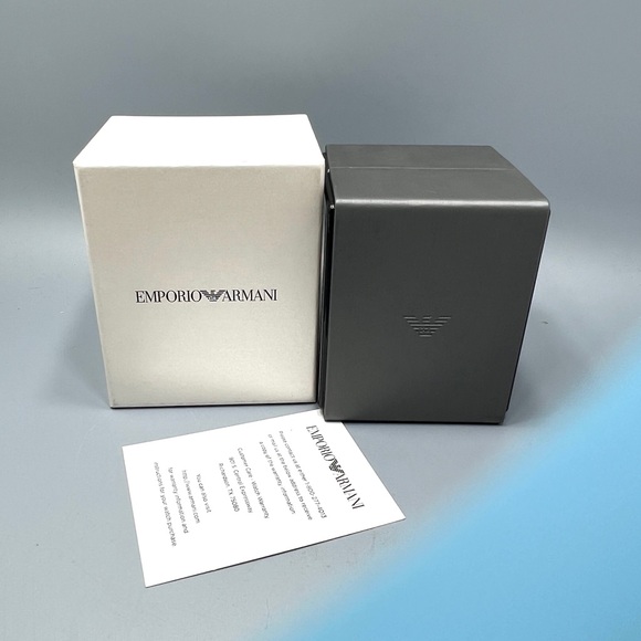 Emporio Armani Luigi Analog Grey Dial Men's Watch-AR11154 - Picture 9 of 9